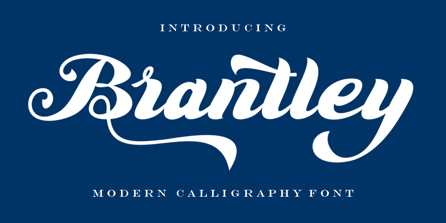 Brantley Script Font